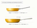 8" & 10.5" Non-Stick Ceramic Fry Pans