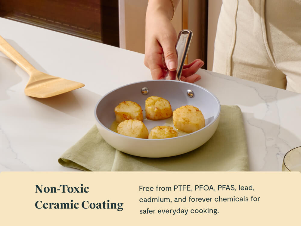 Ceramic Mini Fry Pan - Sage