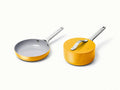 Non-Stick Ceramic Mini Fry Pan & Sauce Pan Duo