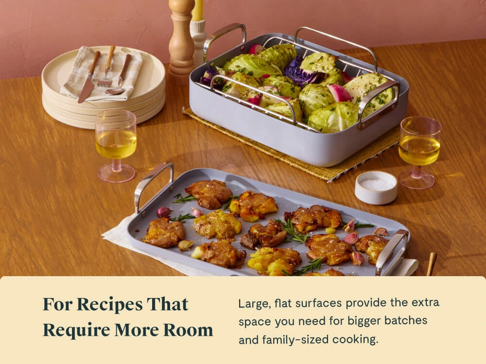 7-Piece Set of Ceramic-Coated Pans With Complimentary Storage
