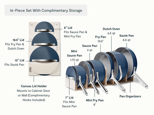 16-Piece Ceramic Set With Complimentary Storage
